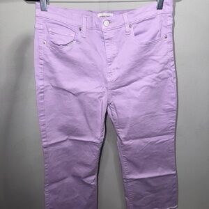 Sneak Peek Lavender Ankle Jeans